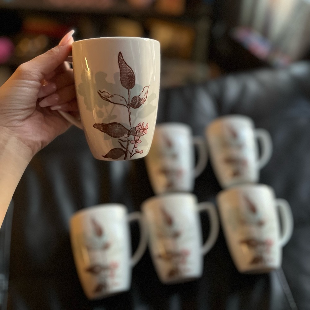 FLORAL MUG SET